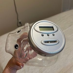 Money counter piggy bank